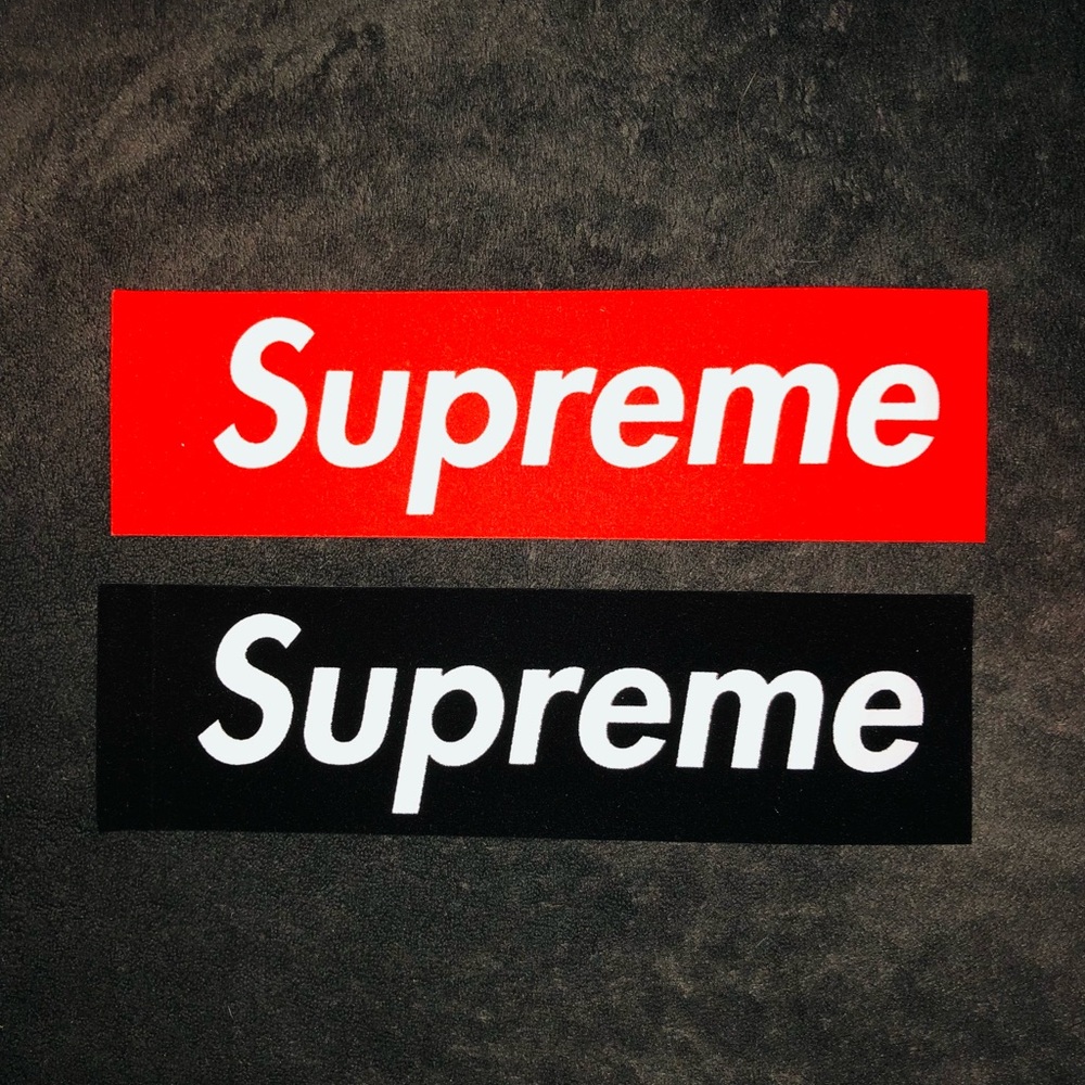 Supreme Sticker Set